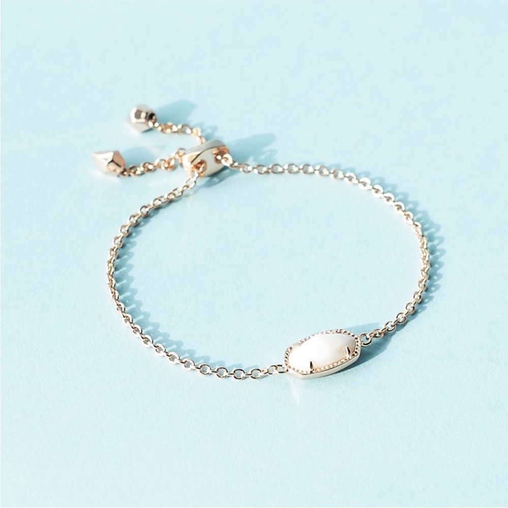 Kendra Scott Elaina Rose Gold Adjustable Bracelet